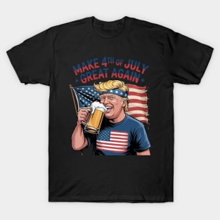 Make 4th of July Great Again Trump T-Shirt